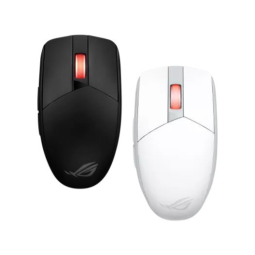 ROG Strix Impact III Wireless 無線滑鼠P520-白