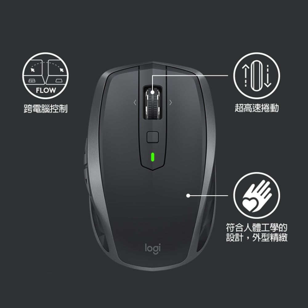 Logitech 羅技MX Anywhere 2S無線滑鼠