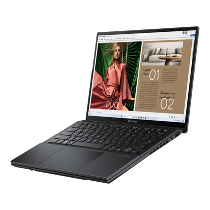 ASUS Zenbook DUO (UX8406)墨灰色+電腦包