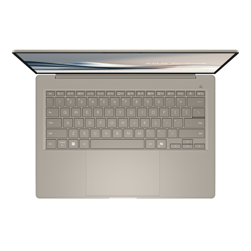 ASUS Zenbook A14 (UX3407)沙暮金+電腦包