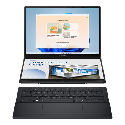 ASUS Zenbook DUO (UX8406)墨灰色+電腦包